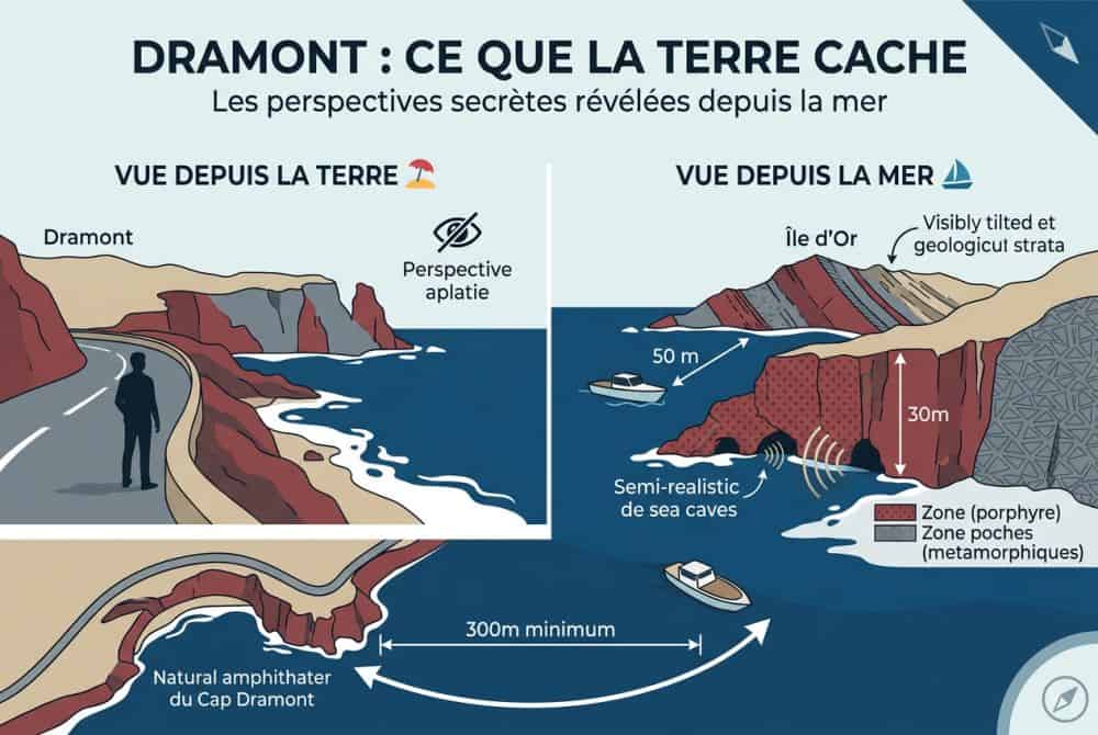 Les perspectives cachées invisibles depuis la terre