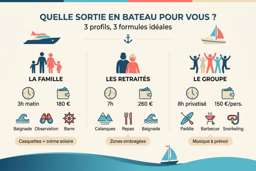 Scénarios-types : trois profils, trois choix différents