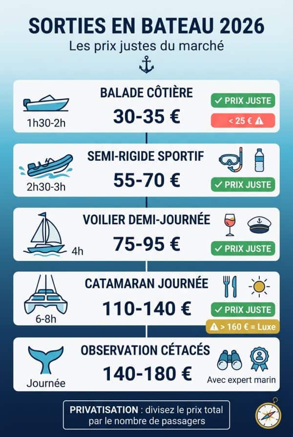 Les prix justes du marché en 2026 : repères par catégorie