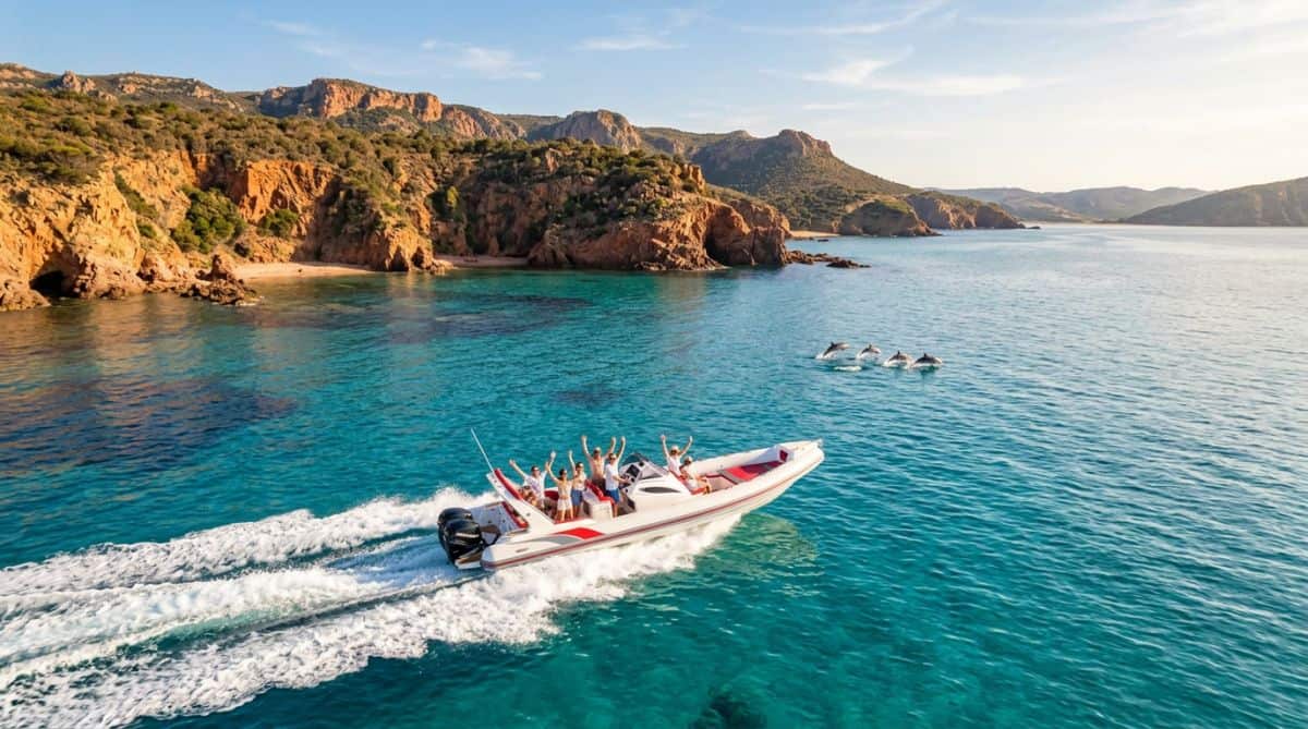 Balade en mer à Saint-Raphaël et dans le Var