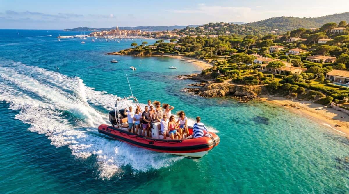 Rejoindre Sainte-Maxime et Les Issambres en bateau