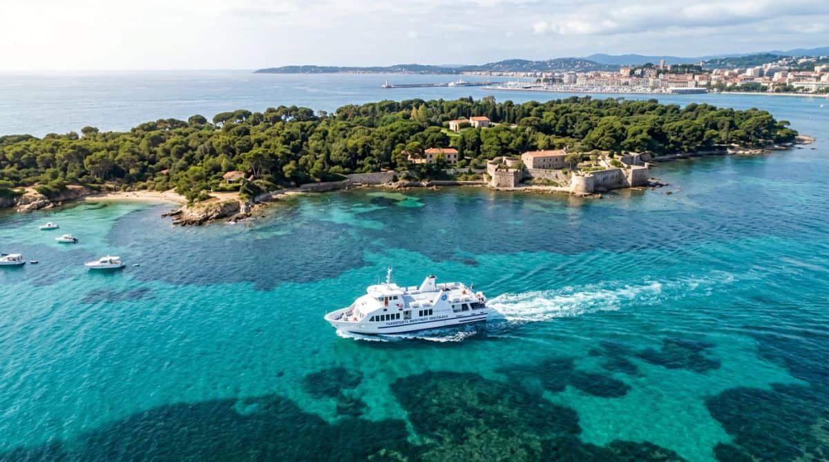 Visiter l'île Sainte-Marguerite en bateau